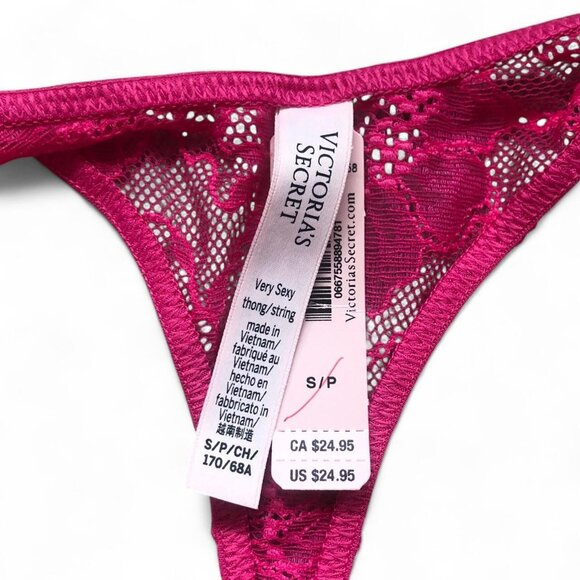 VS Shine Strappy Thong - Picture 3 of 4